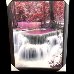 Forest Waterfall Cascade - 3 Panel Split