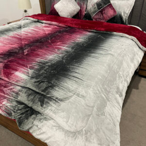 President Luxe Velvet 6 pc Indian Quilt Set