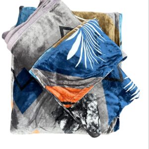 Super Home Plush Heavy Warm King Size 4 pc Quilt Cover Set