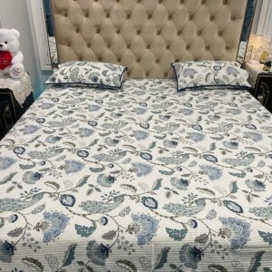 Royal Double Bedsheet  With 2 Pillow Covers