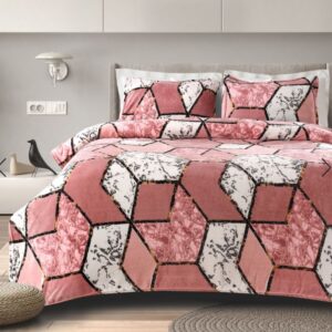 KING SIZE(SUPER) 3 PCS WINTER BEDSHEET