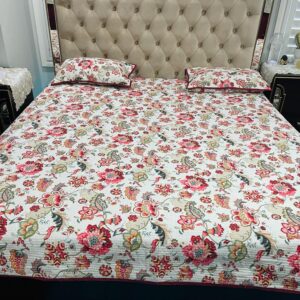 Royal Double Bedsheet With 2 Pillow Covers