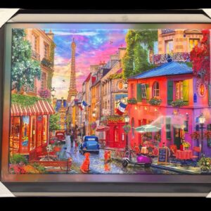 Paris Scenery Canvas Painting