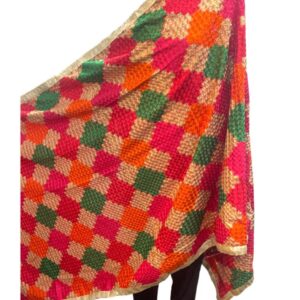 Indian Phulkari – Multicolour