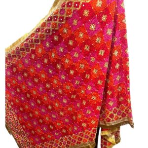 Stunning Heavy Indian Phulkari Dupatta