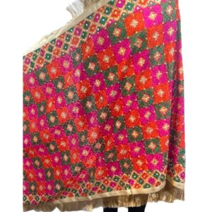 Stunning Heavy Phulkari Dupatta