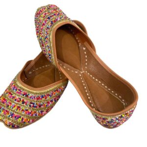 Multicolour Beaded Khussa