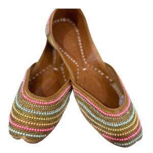 Multicoloured Beads Khussa