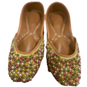 Bridal Multi Beads Khussa