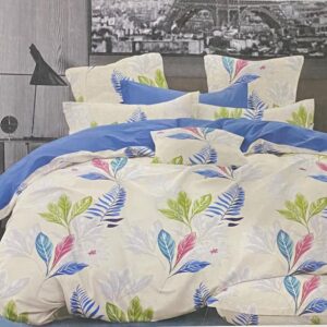 Eliot Divine Luxe King Size Cotton Bed Sheet With Pillow Covers