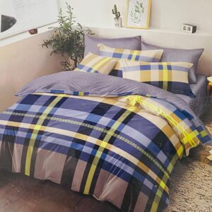 Super Classic 3pc 100% Cotton Bed Sheet Set - Double Bed Sheet