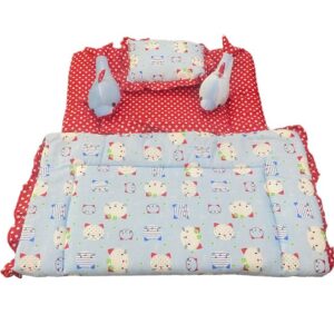 Red Elite 5pc Cotton Baby Bedding Set – (0-36 Months)
