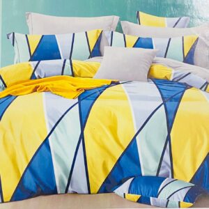 Royal Comfort Cotton King Size Bed Sheet with 2 Pillow Covers