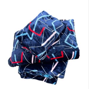 Indian Super Home Navy Blue King Size Quilt Cover Set 4pc